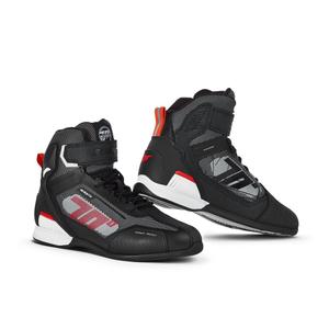 Stivali da moto SEVENTY DEGREES SD-BR2 Veloce nero-rosso