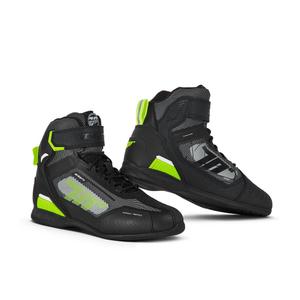 Stivali moto SEVENTY DEGREES SD-BR2 Veloce nero-giallo fluo