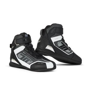 Stivali da moto SEVENTY DEGREES SD-BR3 Veloce PRO bianco e nero