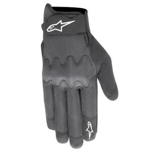 Guanti da moto Alpinestars Stated Air Nero e Argento