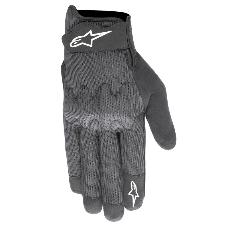 Guanti da moto Alpinestars Stated Air Nero e Argento
