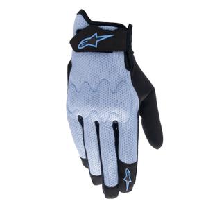 Guanti da moto Alpinestars Stated Air blu chiaro-nero