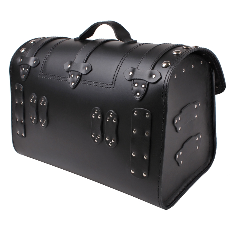 Chopper RSA-131B custodia in pelle per moto con serratura