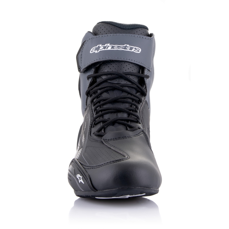 Stivali da moto Alpinestars Faster-3 Drystar Nero-Grigio Scuro
