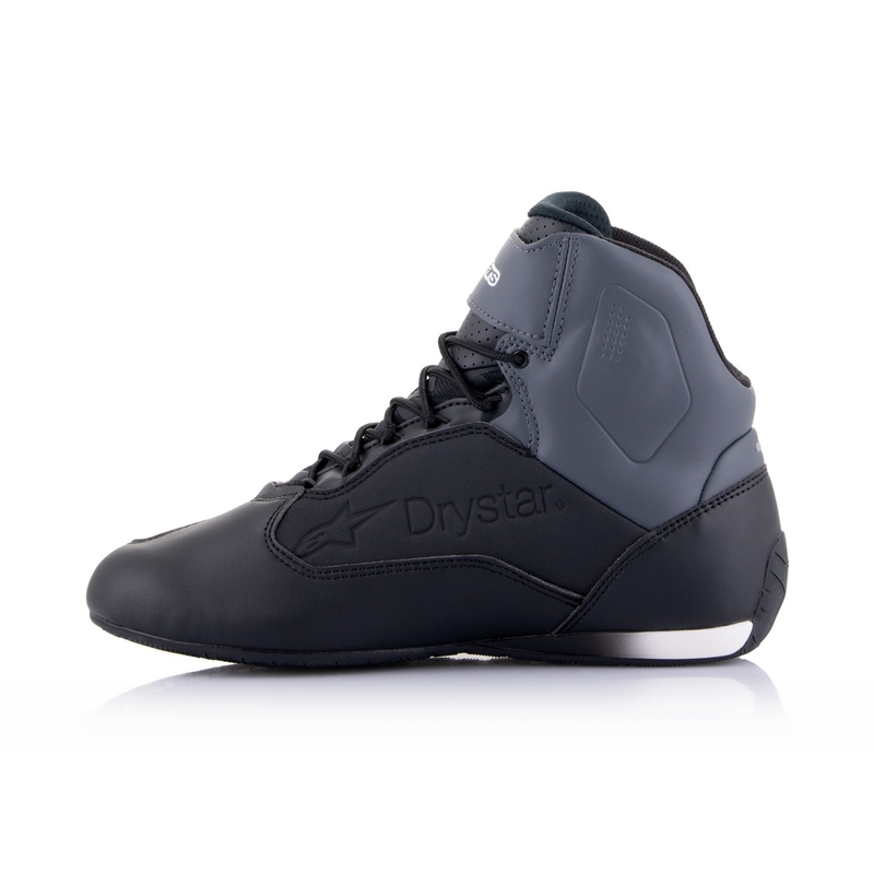 Stivali da moto Alpinestars Faster-3 Drystar Nero-Grigio Scuro