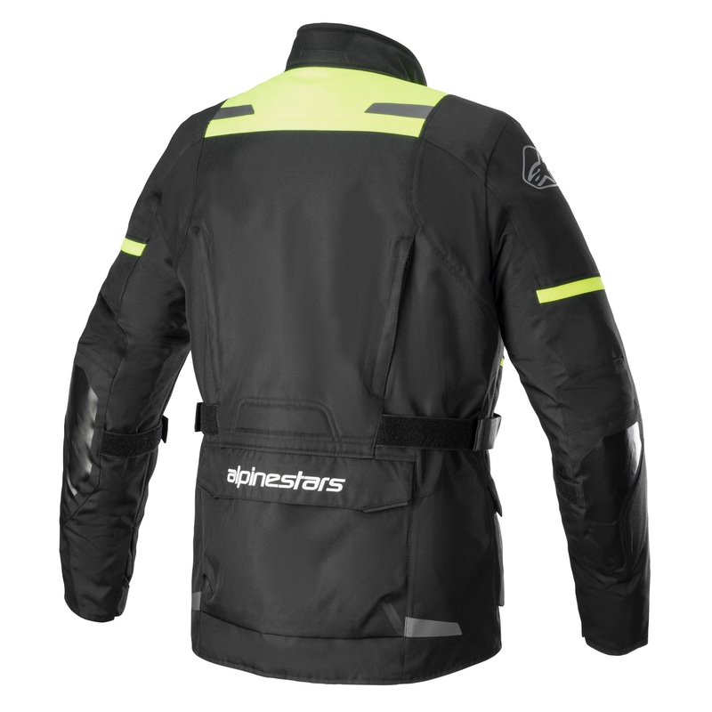 Giacca da moto Alpinestars Andes Drystar 3 nero-giallo fluo