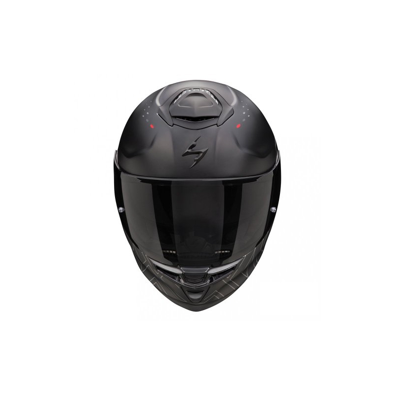Casco moto integrale Scorpion EXO-GT SP AIR TECHLANE nero-grigio-rosso Saldi