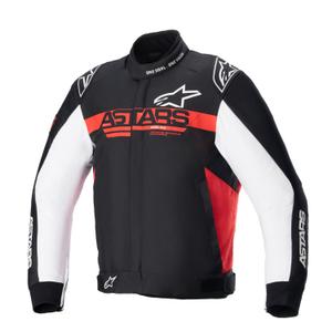 Giacca da moto Alpinestars Monza Sport nera, rossa e bianca
