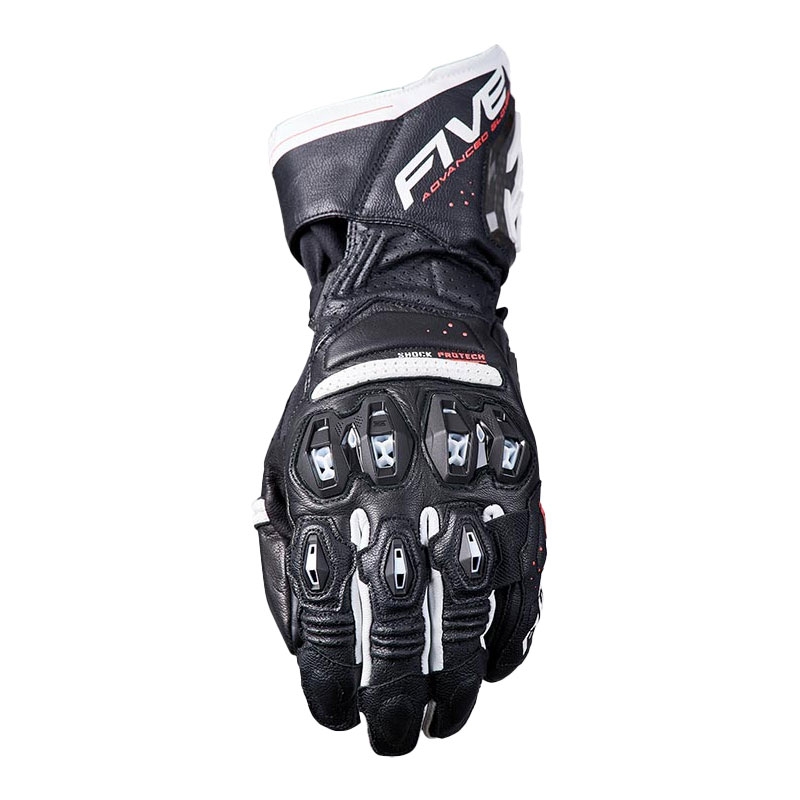 Guanti da moto FIVE RFX3 EVO bianco e nero