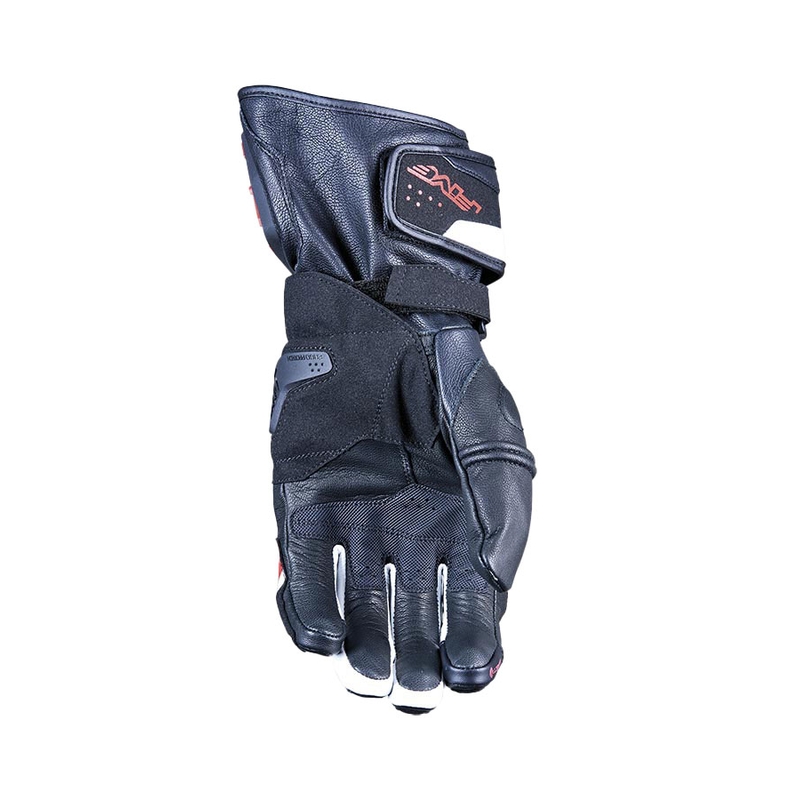 Guanti da moto FIVE RFX4 EVO nero-bianco-rosso