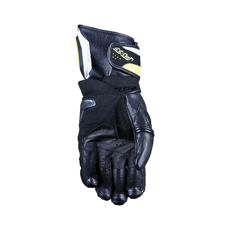 Guanti da moto FIVE RFX4 EVO bianco-giallo fluo