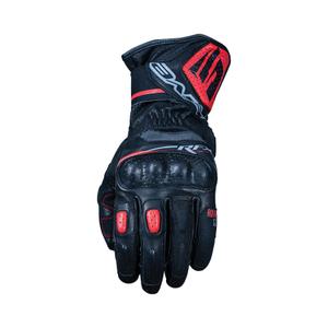 Guanti da moto FIVE RFX Sport nero-rosso