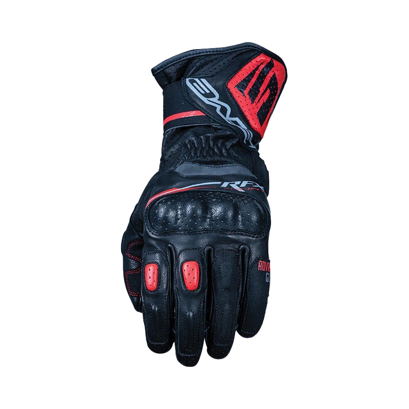Guanti da moto FIVE RFX Sport nero-rosso