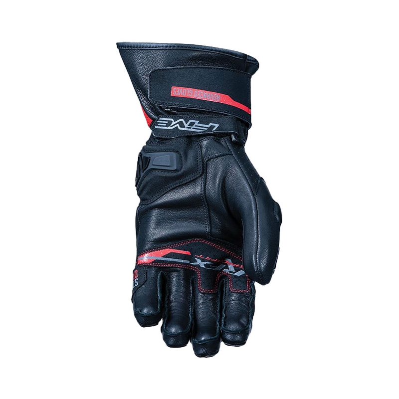 Guanti da moto FIVE RFX Sport nero-rosso