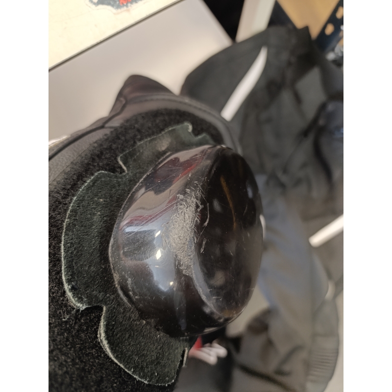 Tuta da moto RSA GPX 2 bianca e nera - qualità II