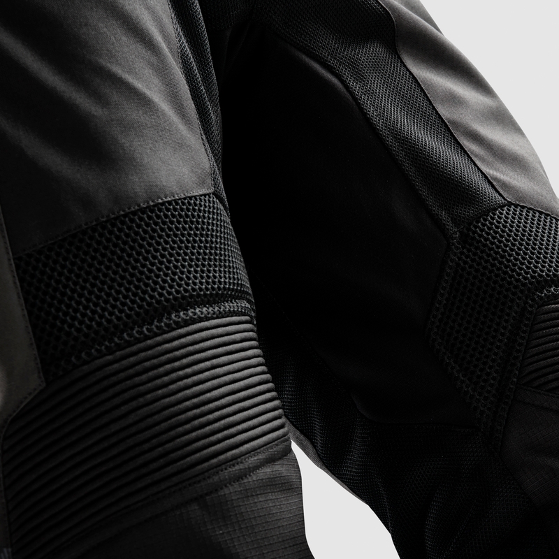 Pantaloni da motociclista Rebelhorn Jax neri