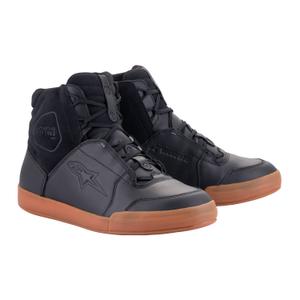 Stivali da moto Alpinestars Chrome Drystar neri e marroni