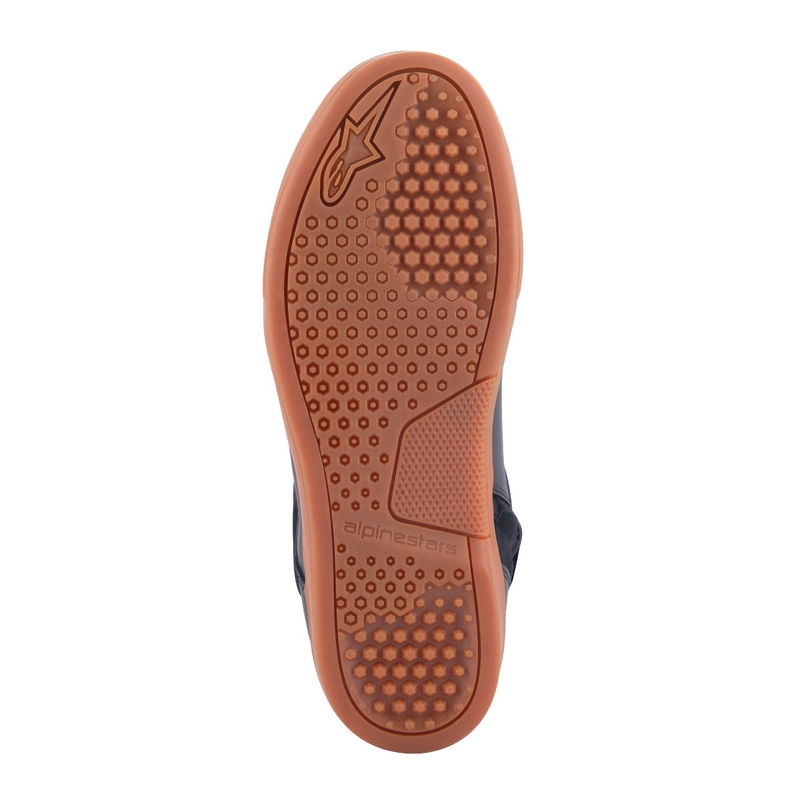 Stivali da moto Alpinestars Chrome Drystar neri e marroni