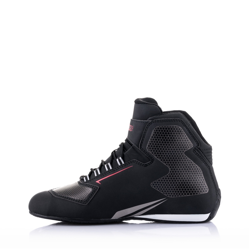 Stivali da moto Alpinestars Sektor Waterproof neri, bianchi e grigi