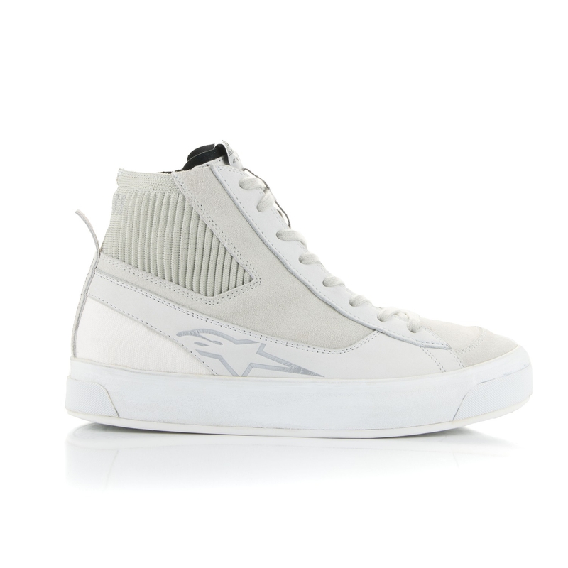 Stivali da moto Alpinestars Stella Stated Podium Donna Bianco e Grigio
