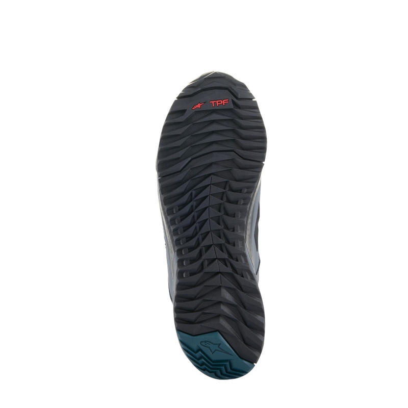Stivali da moto Alpinestars CR-8 Gore-Tex nero-grigio-blu
