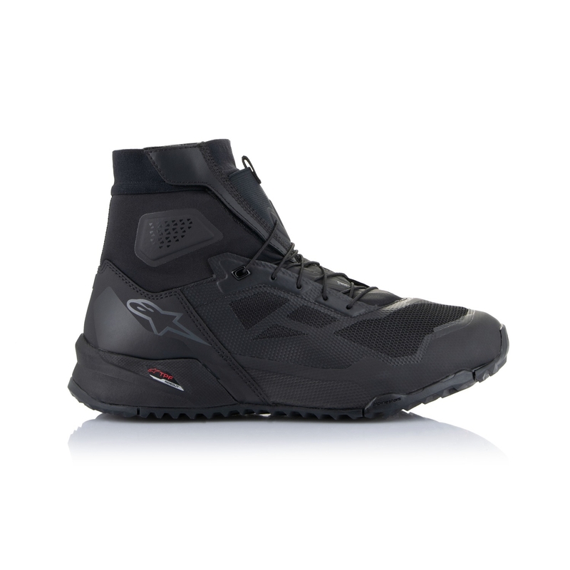 Stivali da moto Alpinestars CR-1 neri e grigio scuro