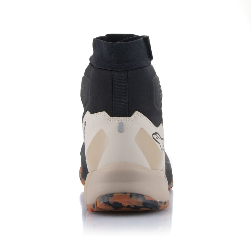 Stivali da moto Alpinestars CR-1 nero e marrone chiaro