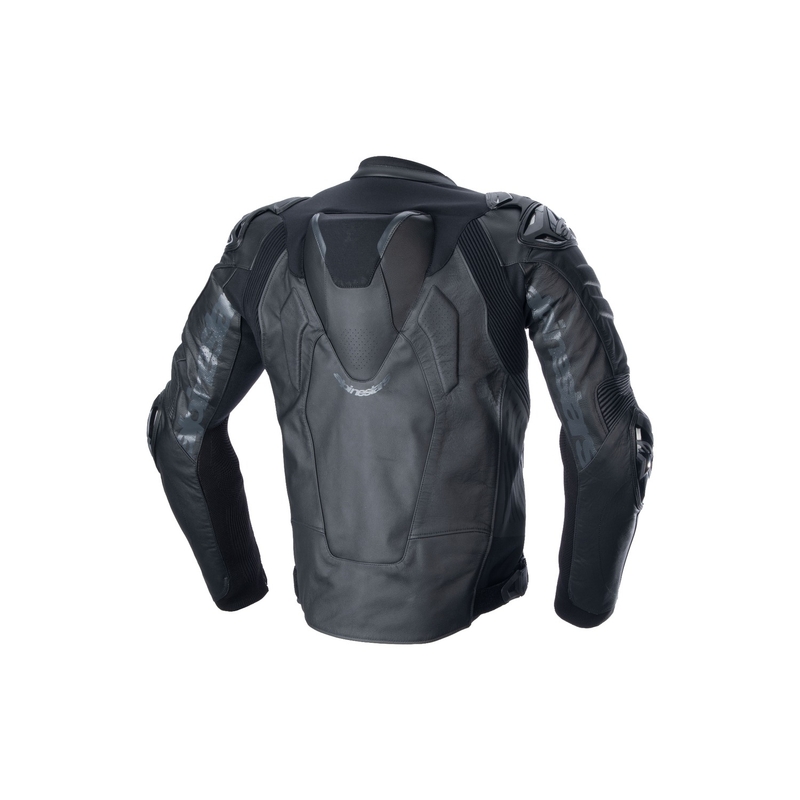 Giacca moto in pelle Alpinestars Atem 5 nera