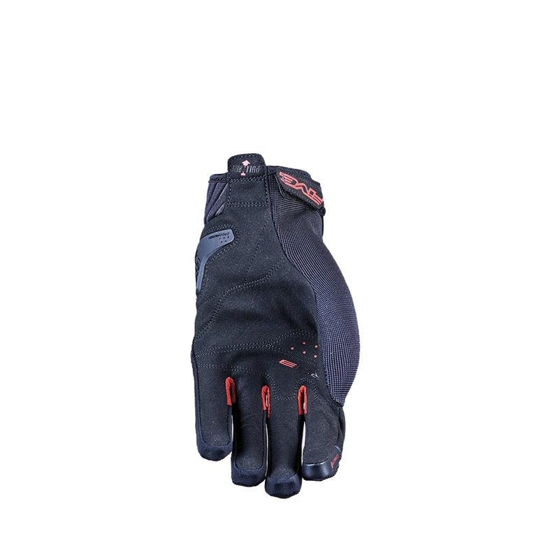Guanti moto FIVE RS3 EVO nero-rosso