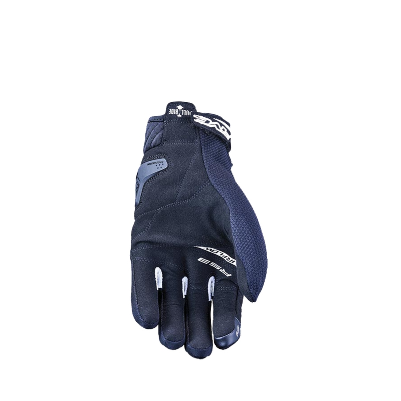 Guanti da moto FIVE RS3 EVO Airflow bianco e nero