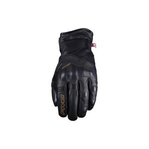 Guanti da moto in pelle FIVE WFX Metro WP nero