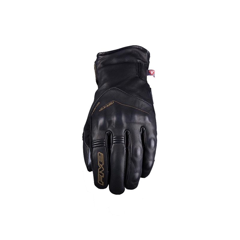 Guanti da moto in pelle FIVE WFX Metro WP nero