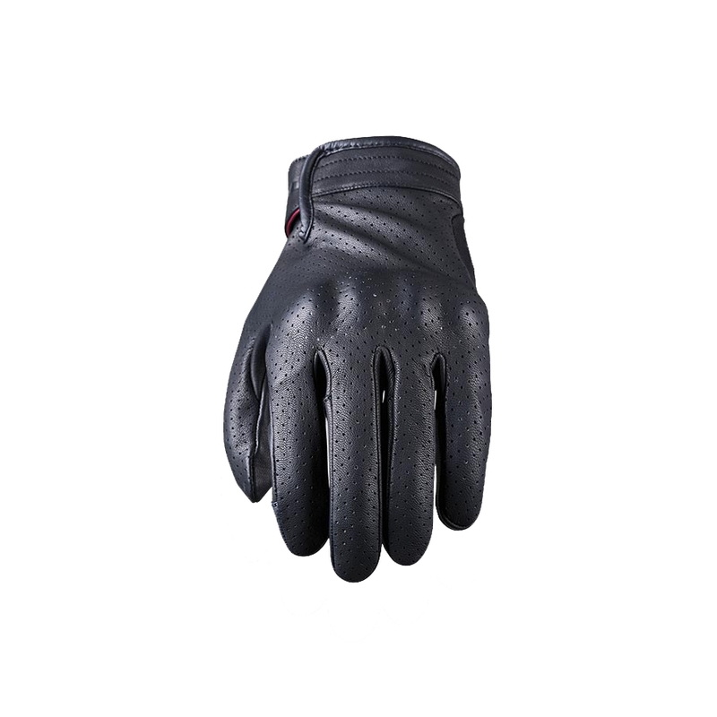 Guanti da moto in pelle FIVE Mustang EVO nero