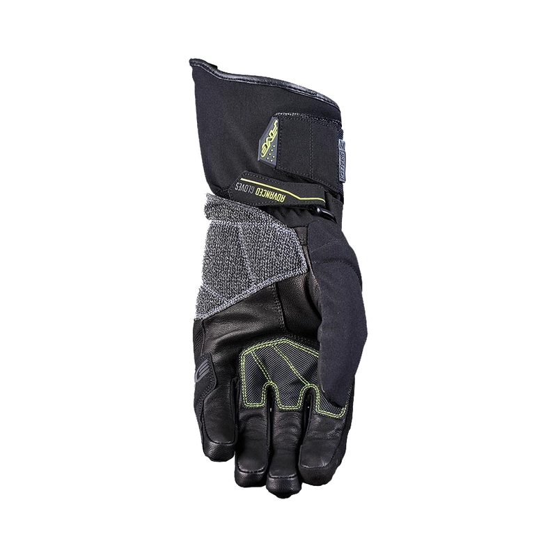 Guanti da moto FIVE TFX2 WP nero-giallo fluo