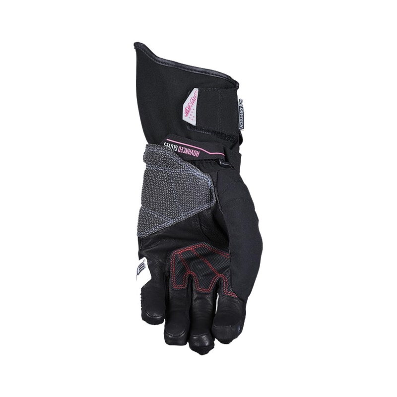 Guanti da moto da donna FIVE TFX2 WP grigio-rosa