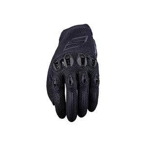 Guanti da moto da donna FIVE Stunt EVO 2 Airflow Nero