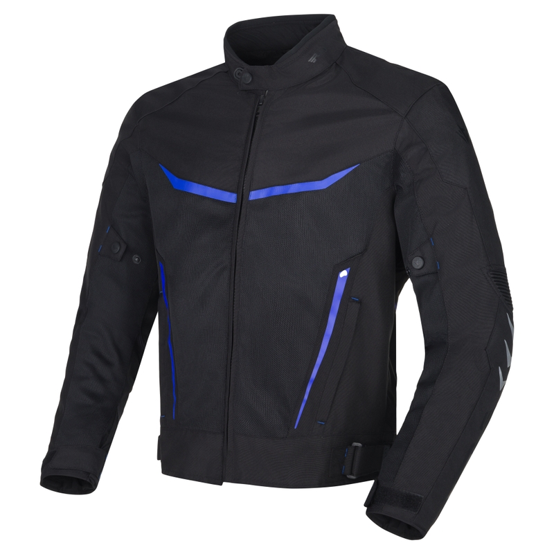 Giacca da moto RSA Runway nero-blu - qualità II