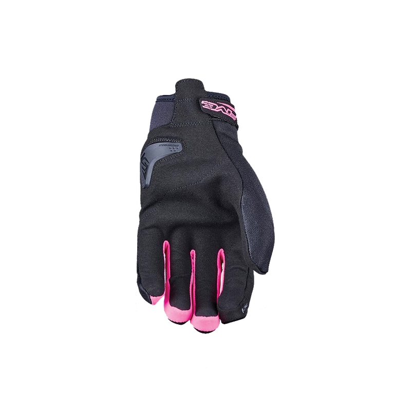 Guanti moto donna FIVE Globe EVO nero-rosa fluo Saldi
