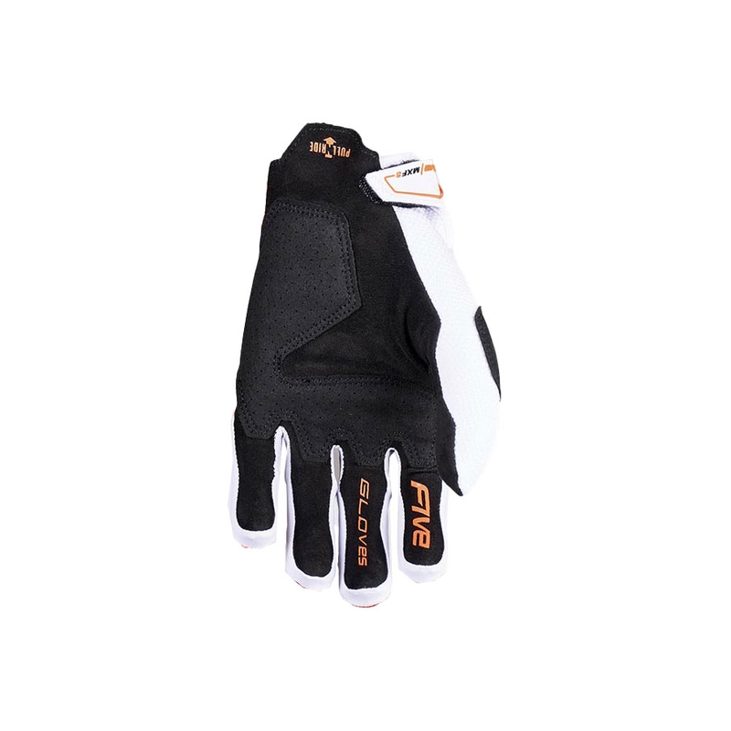 Guanti da motocross per bambini FIVE MFX3 EVO arancione e bianco