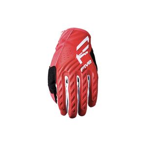 Guanti da motocross per bambini FIVE MXF3 EVO rosso