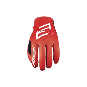 Guanti da motocross per bambini FIVE MXF4 rosso
