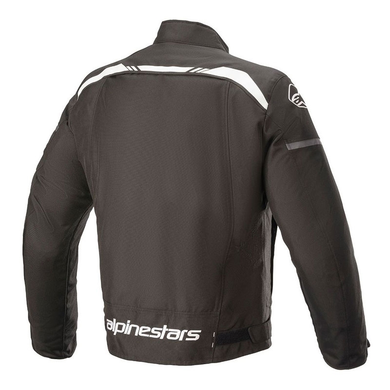 Alpinestars T-SPS Giacca da moto impermeabile bianca e nera