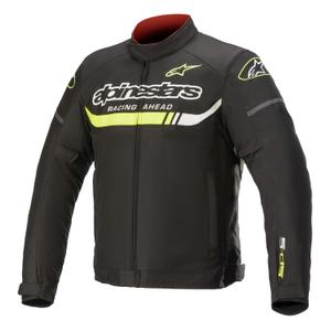 Alpinestars T-SP S Ignition Giacca da moto impermeabile nero-giallo fluo