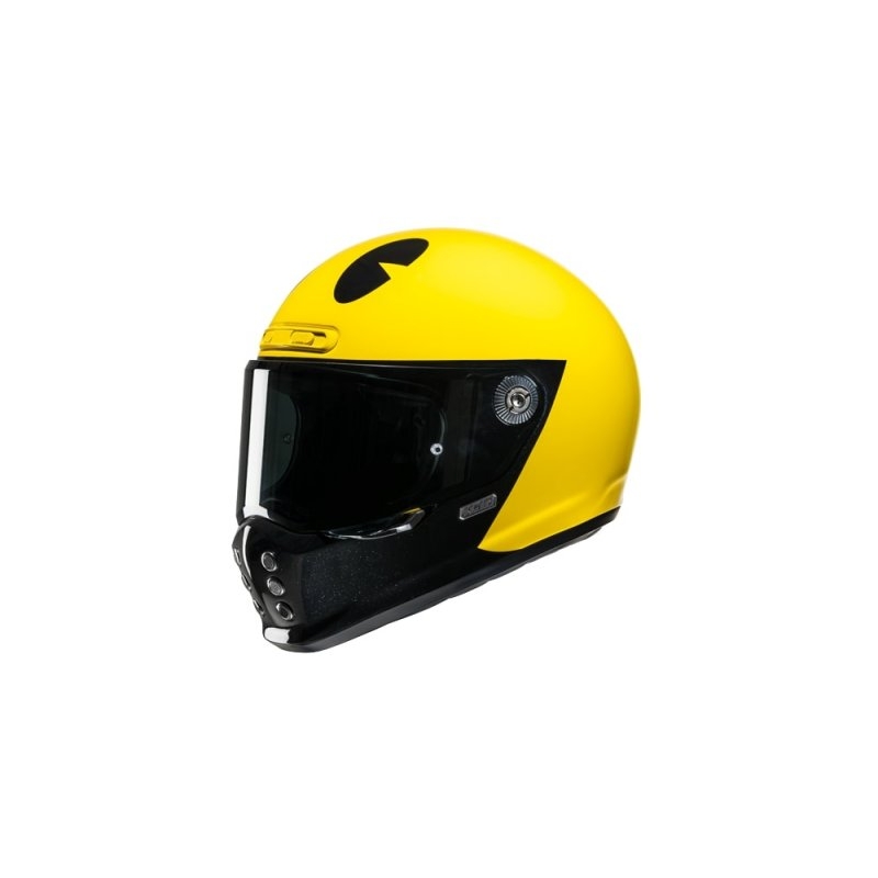 Casco moto integrale HJC V10 Pac-man Bandai Namco giallo