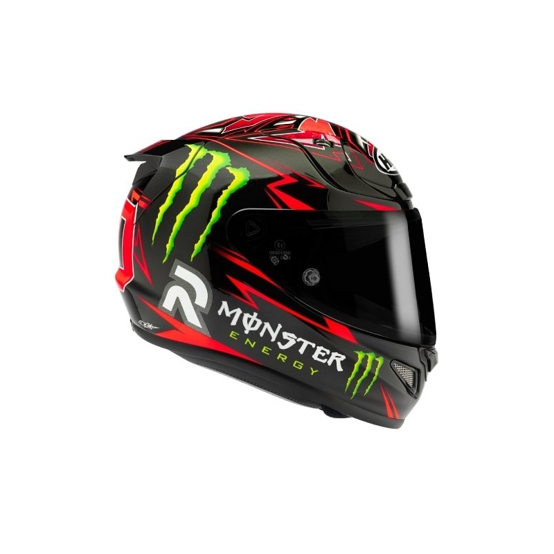 Casco integrale HJC RPHA 12 Quartararo Replica MC1 nero Saldi