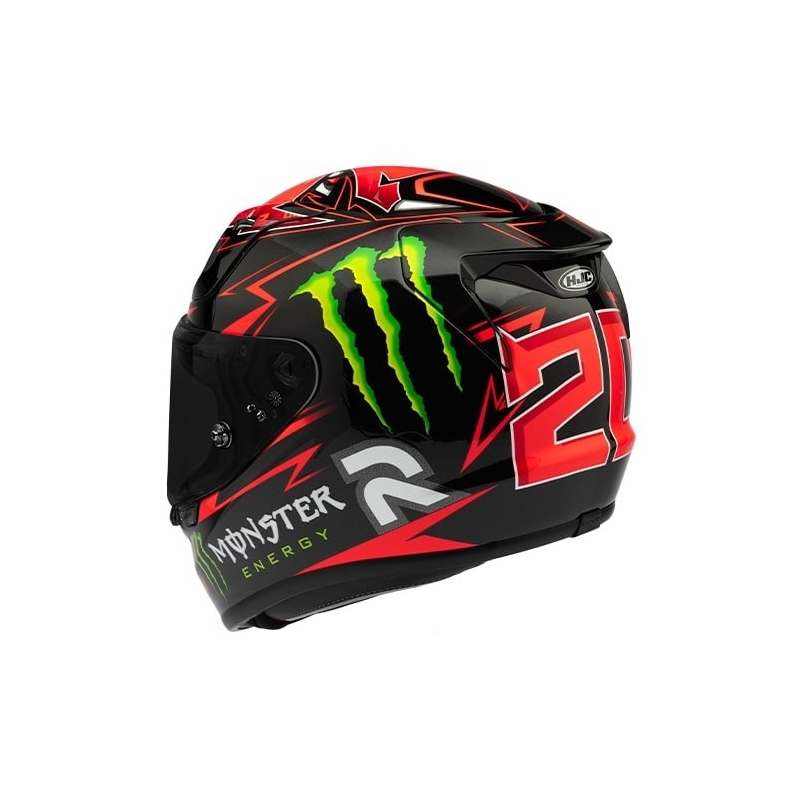 Casco integrale HJC RPHA 12 Quartararo Replica MC1 nero Saldi