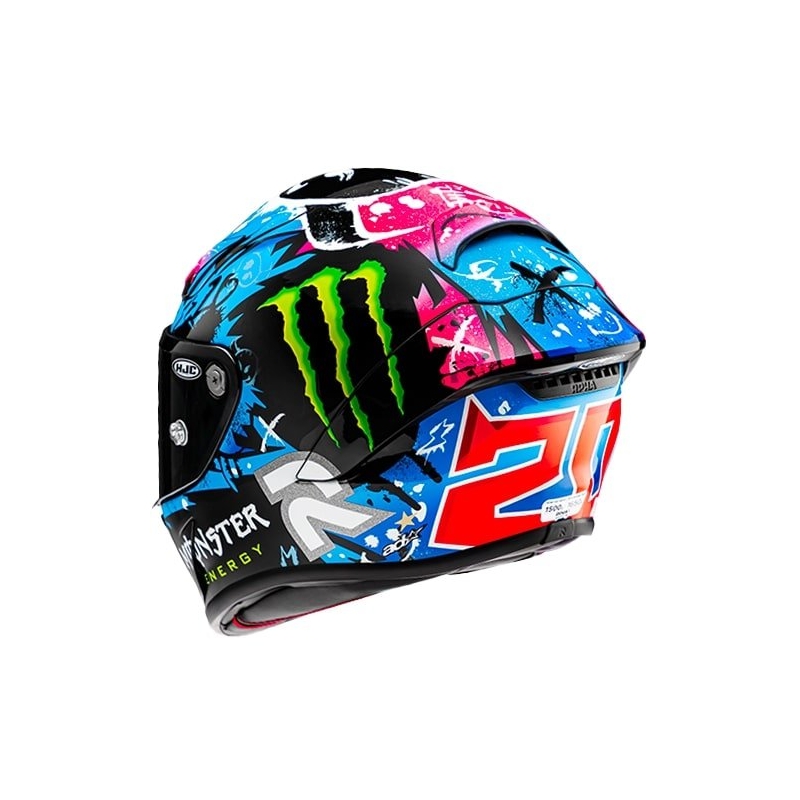 Casco integrale HJC RPHA 1 Quartararo Le Mans Sp MC28 multicolore