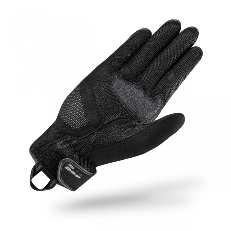 Guanti da moto da donna Shima Hero WP nero