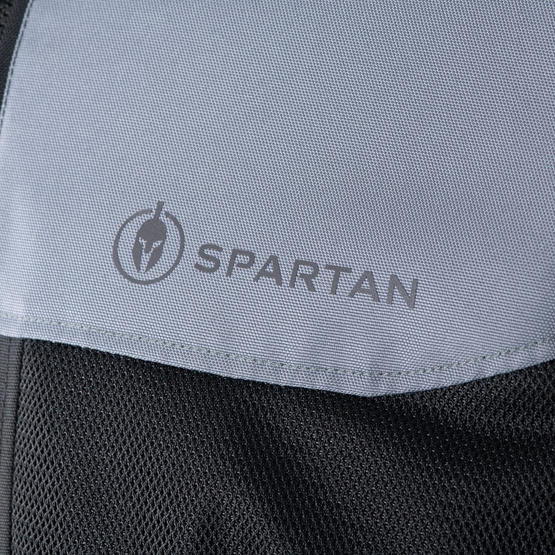 Giacca da moto Oxford Spartan Air grigio-nero