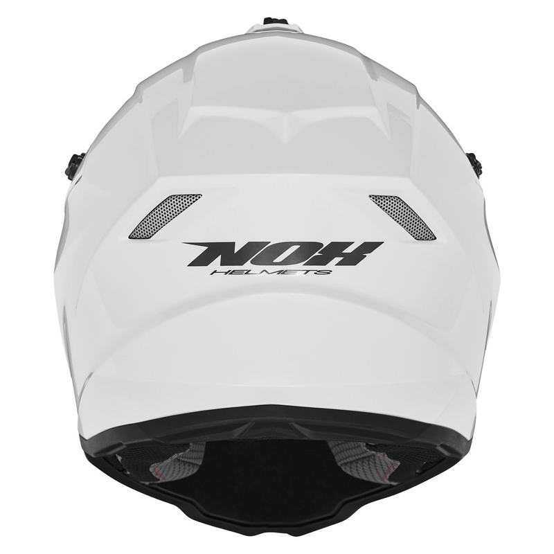 Casco da motocross per bambini NOX N761 MX bianco